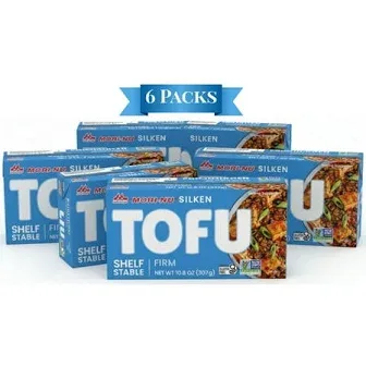 Mori-nu Silken Firm Tofu, Shelf Stable Plant Protein, 10.8 oz (Pack of 6)