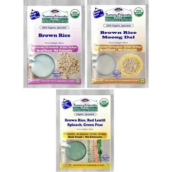 TummyFriendly Foods Sprouted Porridge Mixes Combo Pack