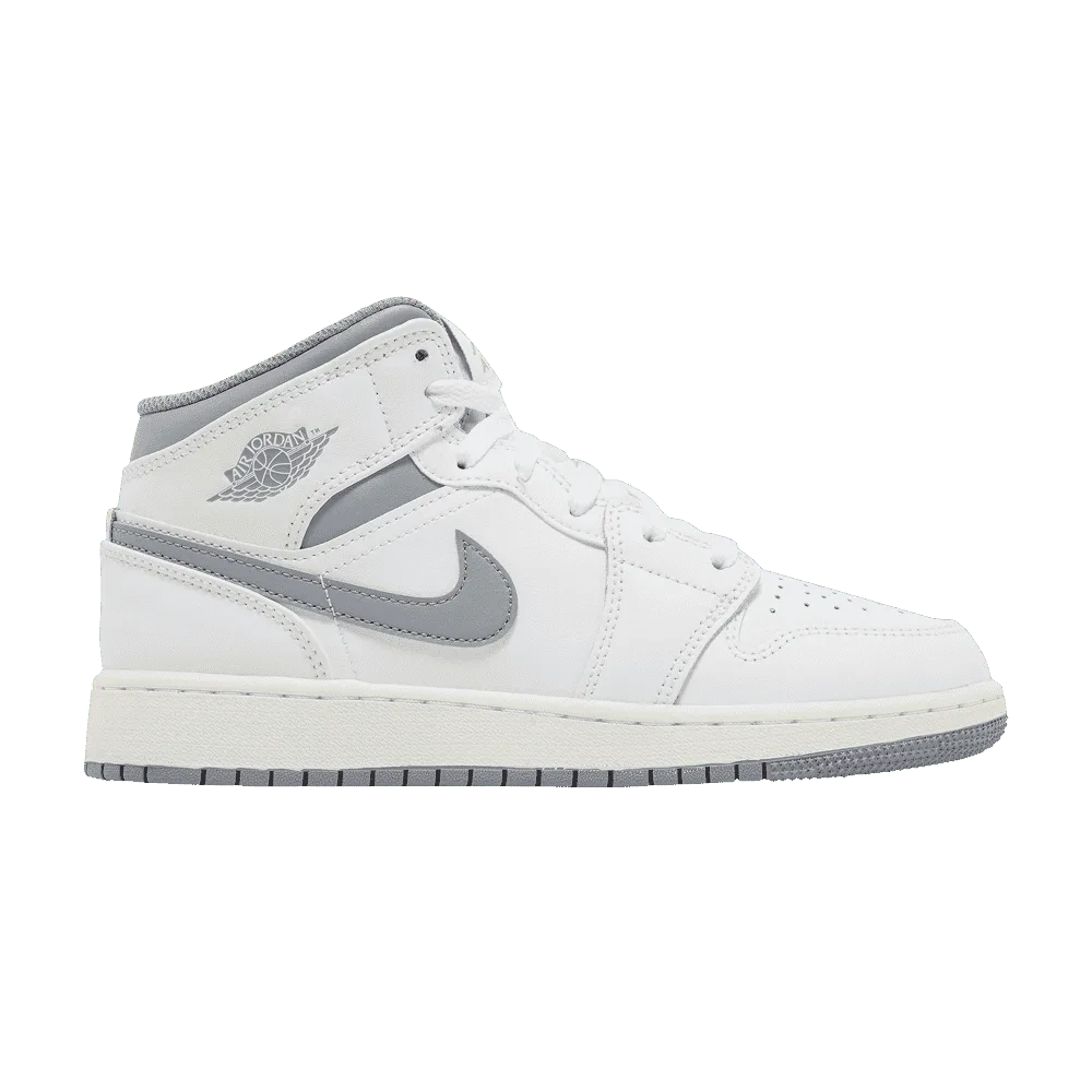 Air Jordan 1 Mid GS Neutral Grey