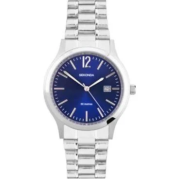 Sekonda Men's Stainless Steel Bracelet Strap Watch