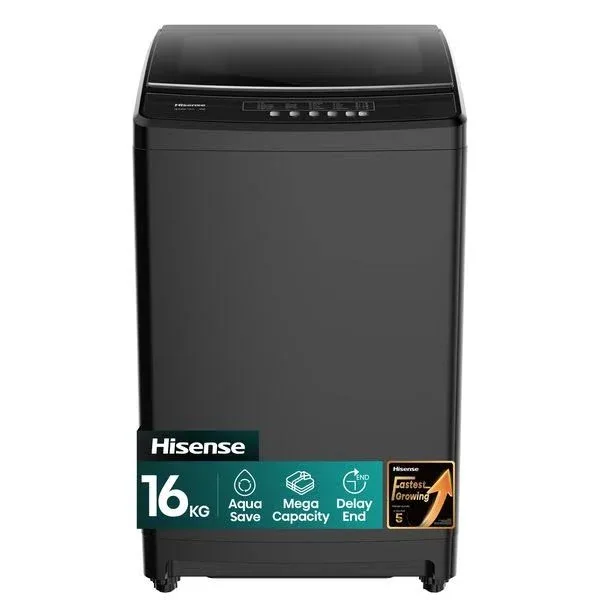 Hisense 16Kg Top Loader Washing Machine 16 kg