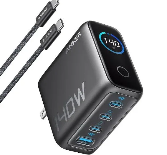 Anker Charger with USB-C Cable