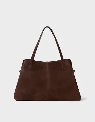 Vagabond Shoemakers Cannes suede shoulder bag in brown