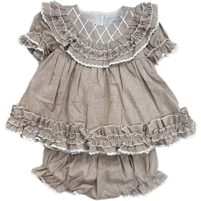 Ashlyn Linen Top and Shorts Set