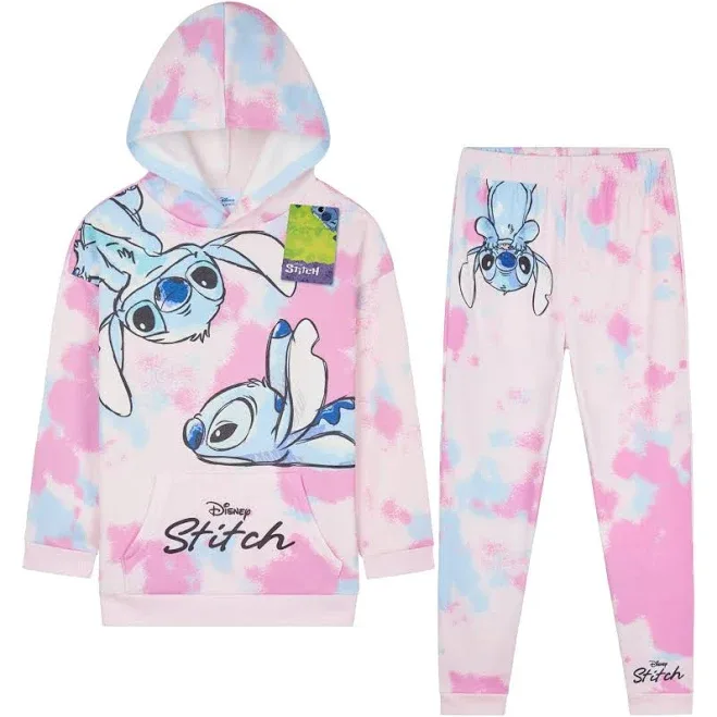 Disney Girl's Stitch Tracksuit Set