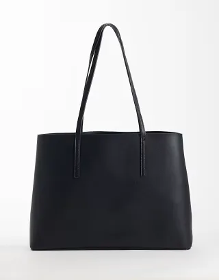 Accessorize lee tote bag in black