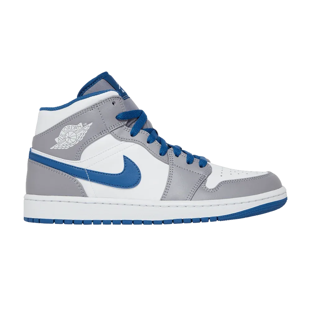 Air Jordan 1 Mid True Blue