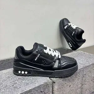 2026 VUTITDN free shipping New Colorful Star & Flower Print Sneakers - Retro Beige Platform Casual Shoes, Unisex Breatha