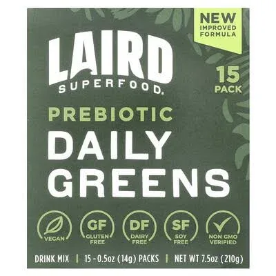 Laird Superfood Prebiotic Daily Greens