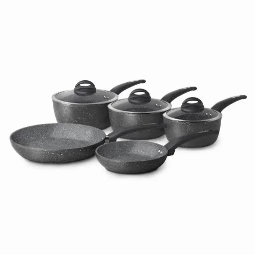 Tower Cerastone Forged 5 Piece Pan Set