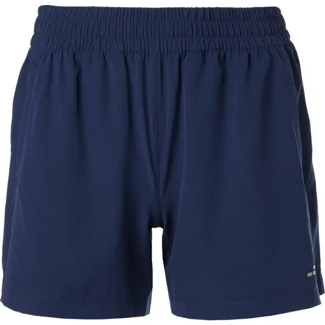 BCG Women's Woven Walk Shorts 5 in Blue - Women's Athletic Performance Bottoms at Academy Sports