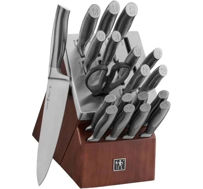 HENCKELS Graphite 20-pc Self-Sharpening Knife Set with Block
