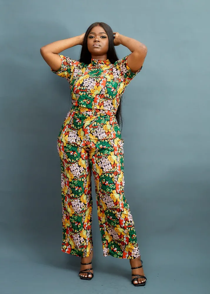 HIBISCUS FLOWER TWO PIECE SET