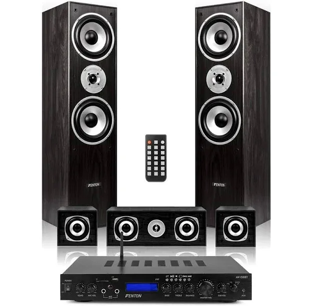 5.0 Surround Sound Speakers Home Theatre Set