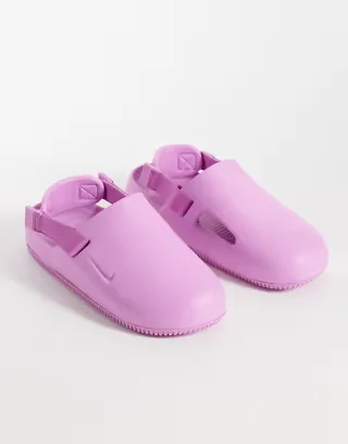 Nike Calm Mule slides in pink