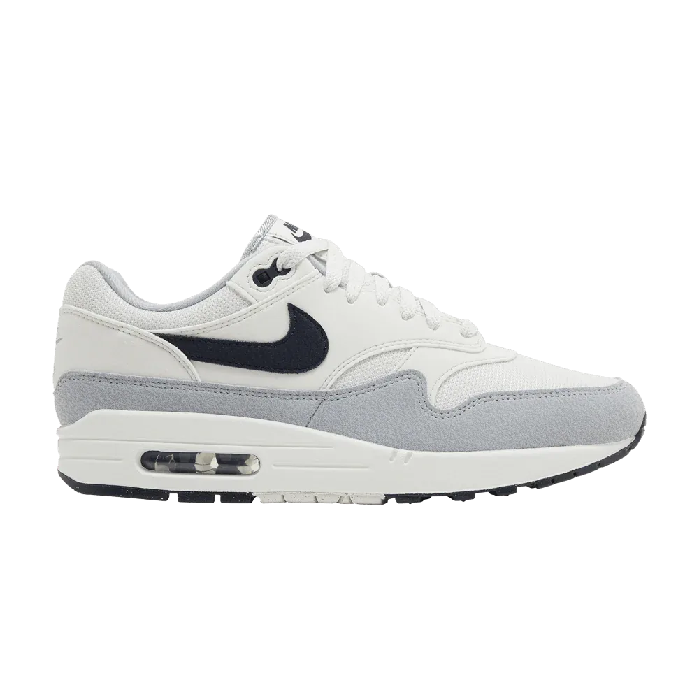 Air Max 1 Platinum Tint Dark Obsidian