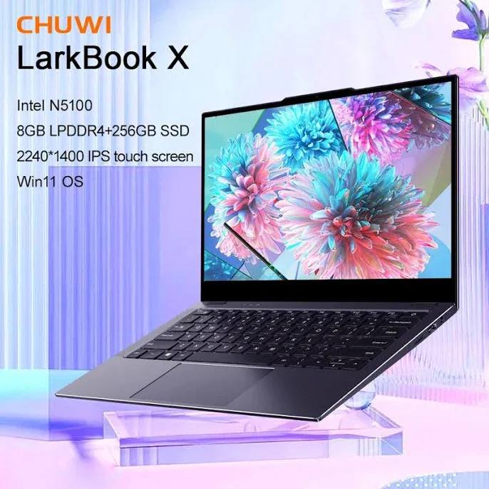 CHUWI CHUWI CoreBook 14 Inch Laptop Intel Amber Lake Y i3-10100Y 8GB DDR3 256GB SSD Windows 11 Home 38Wh Battery Narrow