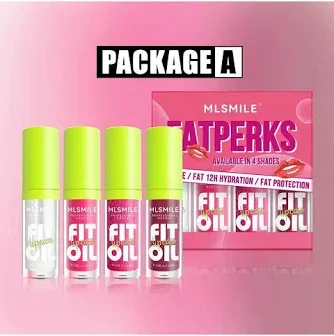 Multicolor Four-Color Lip Gloss Kit Lip Balm Moisturizing Hydrating Tinted Long-Lasting Lip Oil Pouting Lips Lip Care Li
