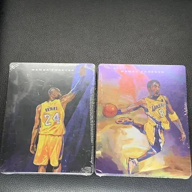 NBA 2K21 Kobe Bryant Mamba Forever Steelbooks #24 & #8 (No Games) SEALED