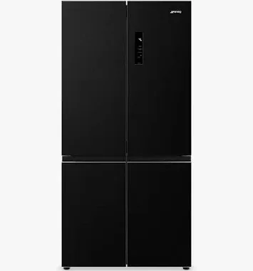 Smeg FQI60KD 91cm Dark Inox Four Door American Fridge Freezer