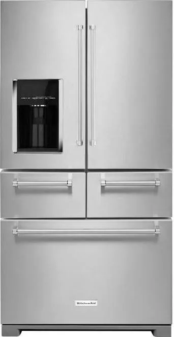 KitchenAid KRMF706ESS 25.8 Cu. Ft. 36" Multi-Door Freestanding Refrigerator