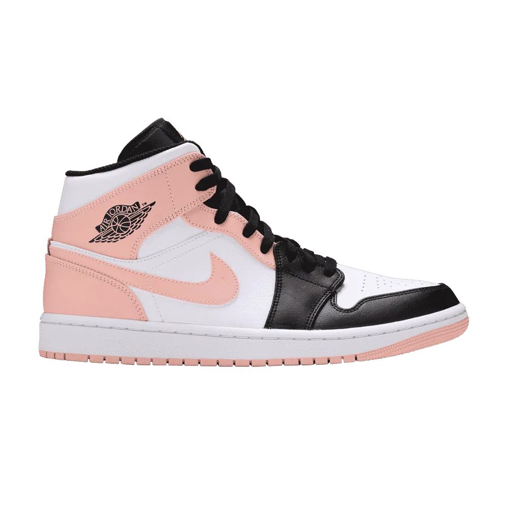 Air Jordan 1 Mid Arctic Orange Black Toe
