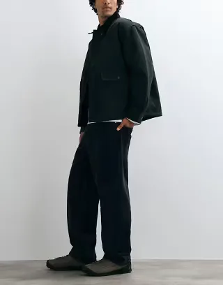 Stan Ray wide leg 5 jeans in black