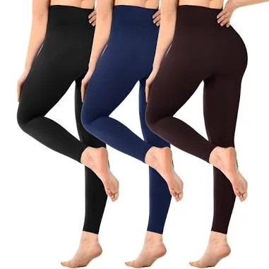SINOPHANT Women's High Waisted Buttery Soft Elastic Opaque Tummy Control Leggings