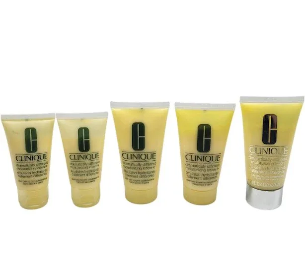 Lot Of 5 Clinique Dramatically Different Moisturizing Lotion+ (7.1 Oz