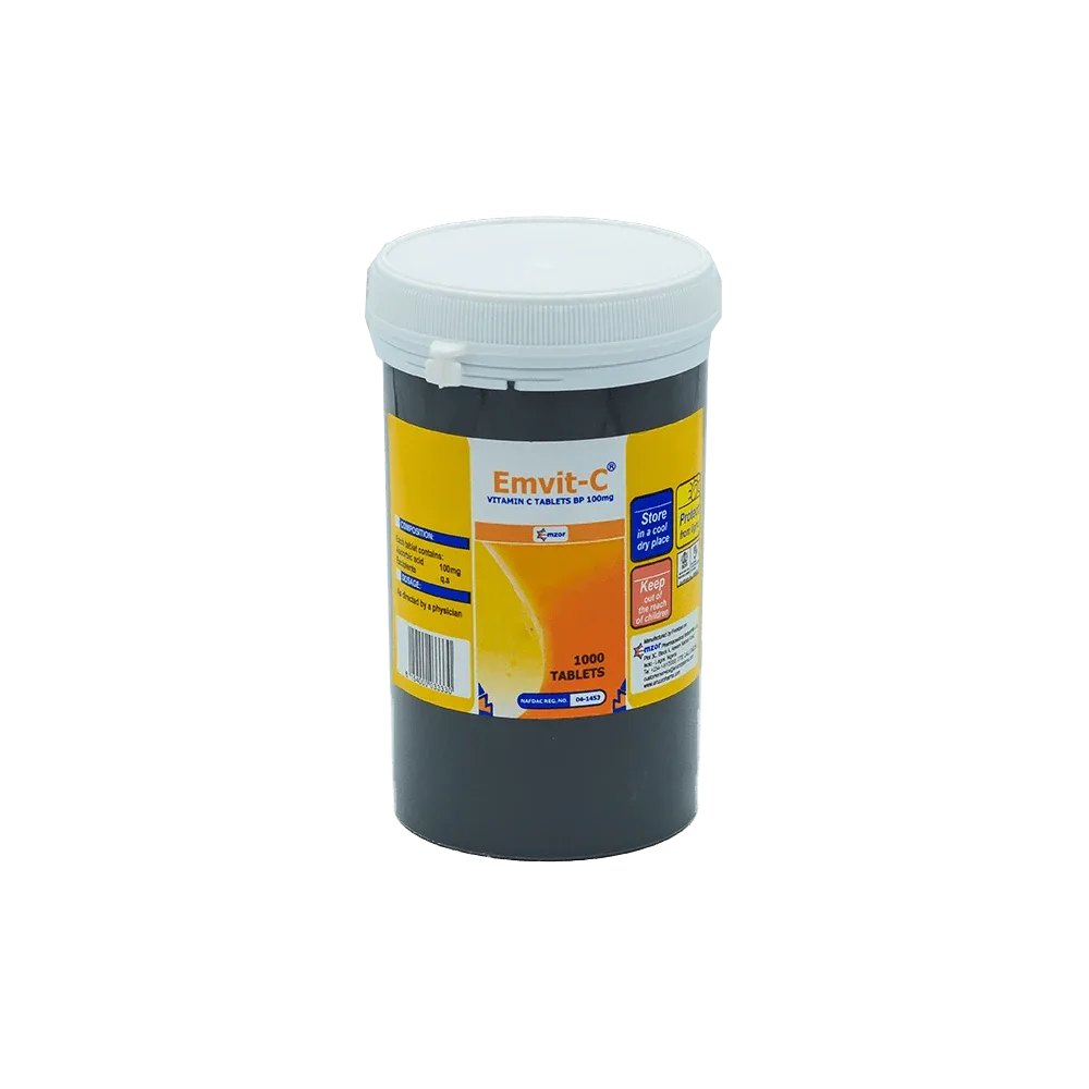 Emvit C Vitamin C 100Mg X1000