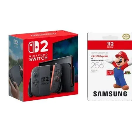 Nintendo Switch 2 System with Samsung 256GB microSD Express Card!