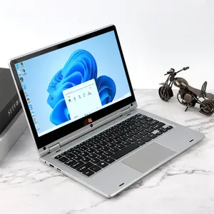 Laptop Touch Screen: 11.6-Inch Rotating Notebook Tablet Laptop, Thin and Portable for Business and Everyday Use