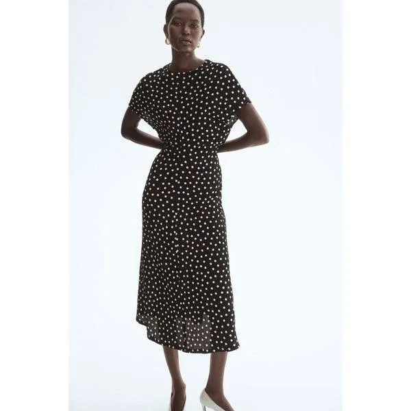 H&M Ladies Textured Jersey Dress