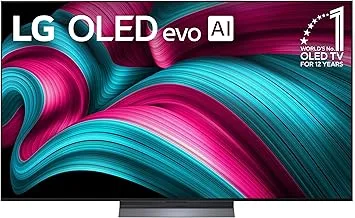 65-Inch Class OLED evo AI 4K C5 Series Smart TV w/Dolby Atmos, Dolby Vision, HDR10, AI Super Upscaling 4K, Filmmaker Mod