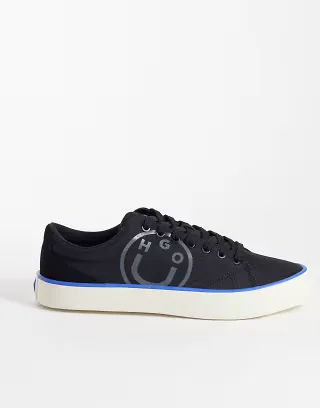 HUGO Blue B-Cross sneakers in black