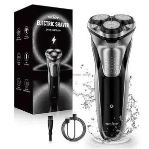 SEJOY Electric Shavers for Men Cordless Razor Hair Trimmer Waterproof IPX7 Travel Hairber Shaving Machine Home Appliance