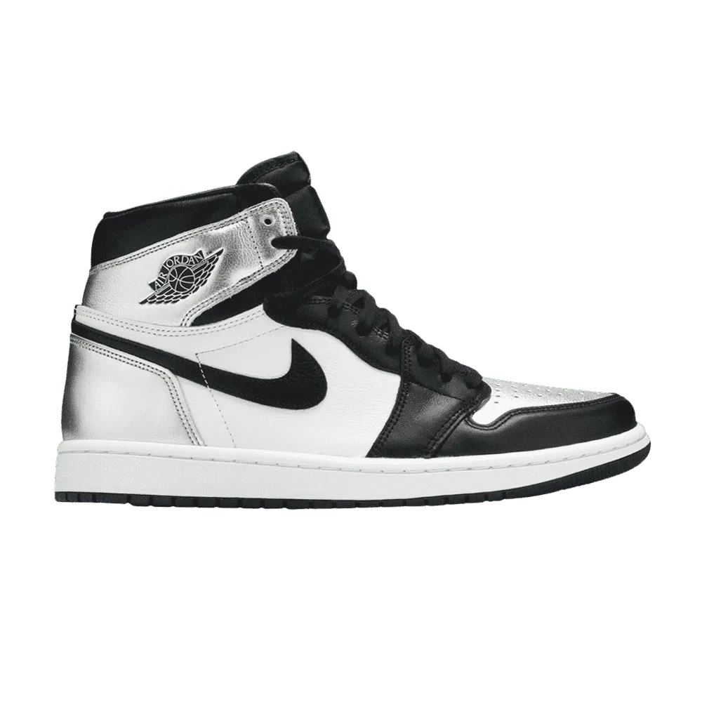 Air Jordan 1 Retro High Silver Toe