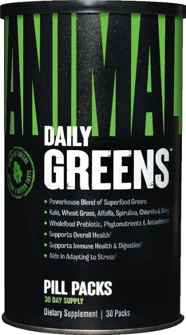 Universal Nutrition Animal Daily Greens 30 Packs
