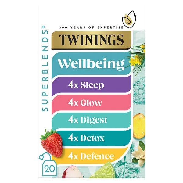 Twinings Superblends Wellbeing Collection