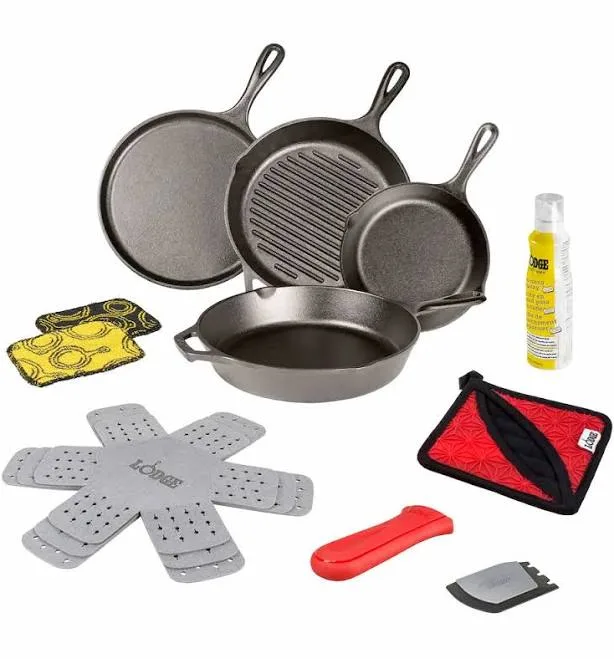 Lodge Cast Iron Starter Set
