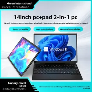 14-inch 2.2K 2-in-1 Laptop Tablet - Touchscreen Business & Student Notebook