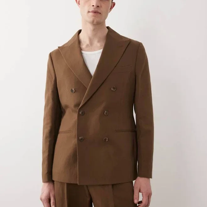 ASOS Design Men's Slim Double Breasted Suit Jacket