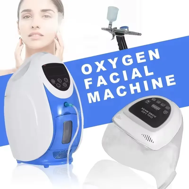 2026 O2 to Derm with Oxygen Dome Facial Therapy Machine for Skin Rejuvenation