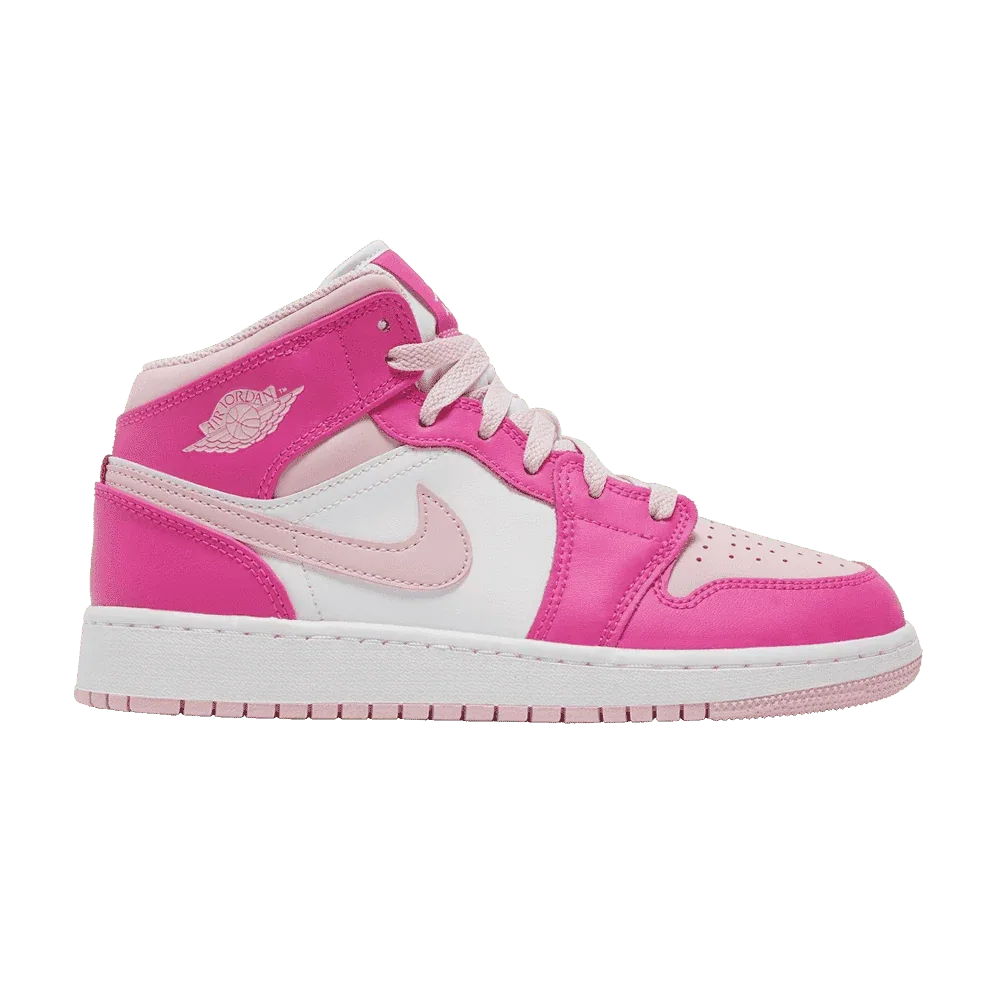 Air Jordan 1 Mid Fierce Pink
