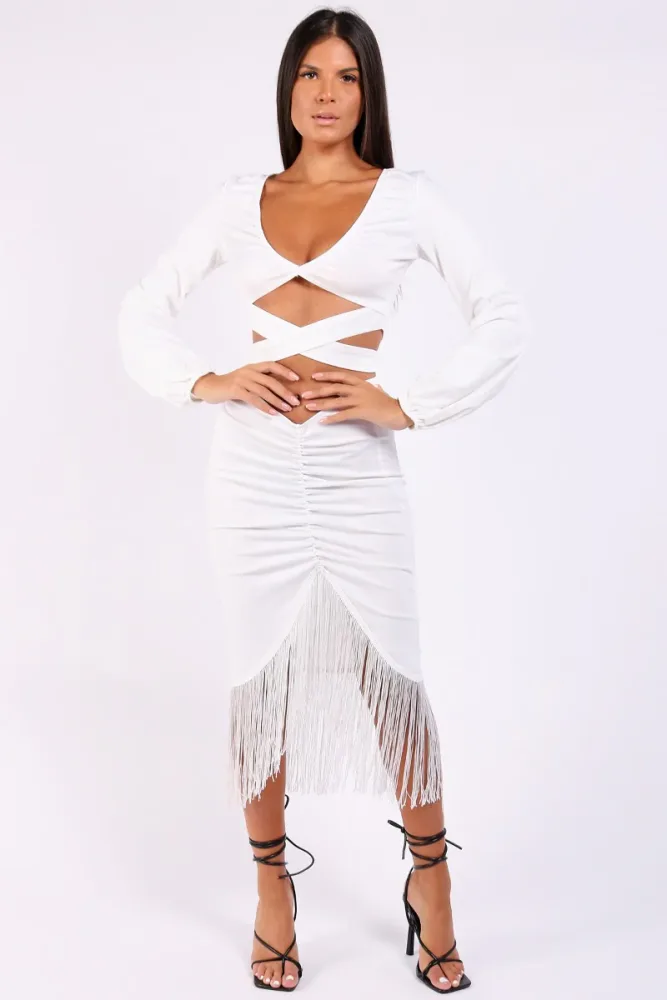 FRINGE TWO PIECE SET