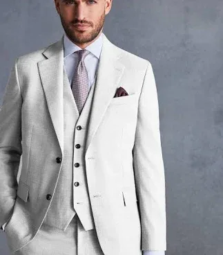 Mens Next Grey Slim Fit Signature Tollegno Italian Wool Textured Suit Jacket