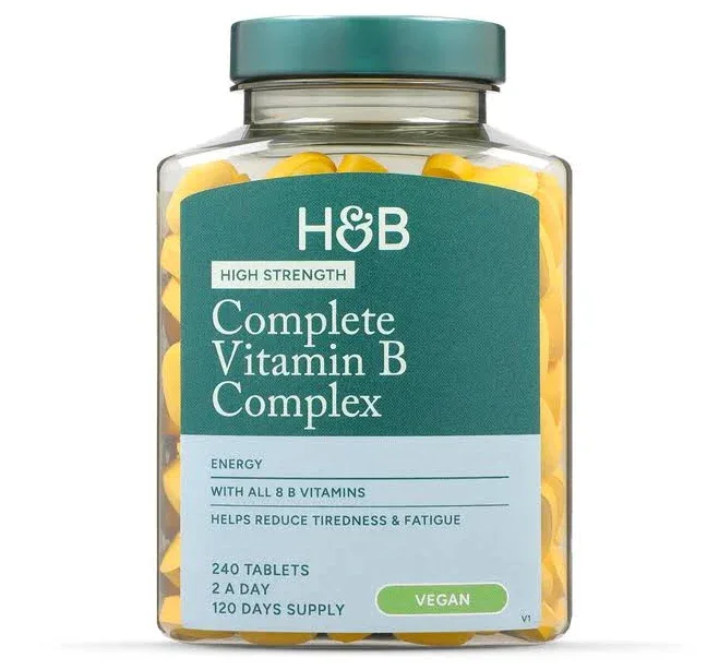 Holland & Barrett High Strength Complete Vit B Complex Tablets