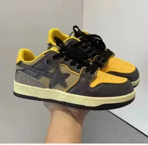 Women's Casual Sneakers: Color Block Meteor Style - Breathable Fashion Sneakers for Couples