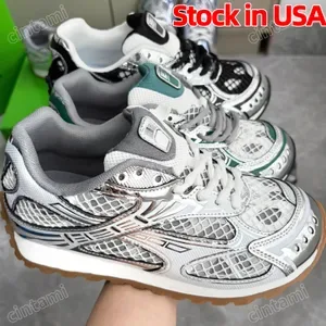 Orbit Running Sneakers for Men and Women, Leather Mesh Nylon Fabric, Outdoor Trainers, Designer Style, Size 35-47