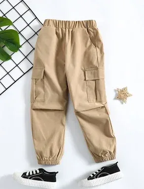 SHEIN Khaki Cargo Pants